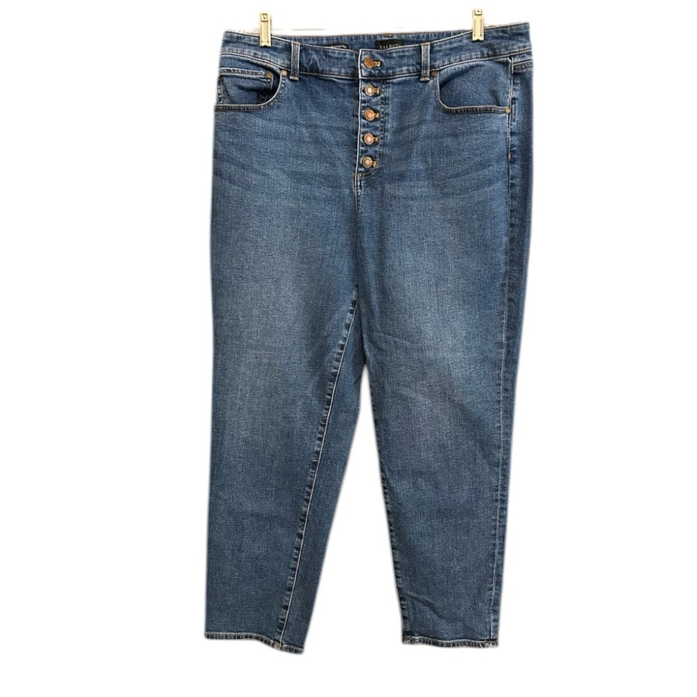Talbots Everyday Relaxed Ankle Jeans - Picture 3 of 12